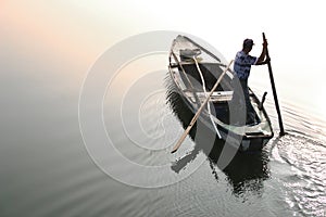 The old boatman