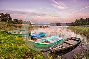 Old boats