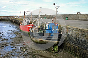 Old Boats At Howth Harbour
