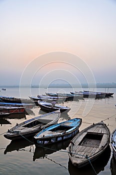 Old Boats in Varanasi