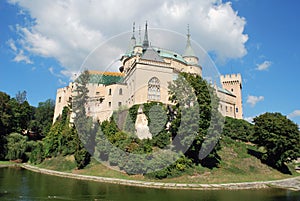 The old Bojnice castle