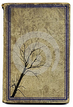 Old book brown cover