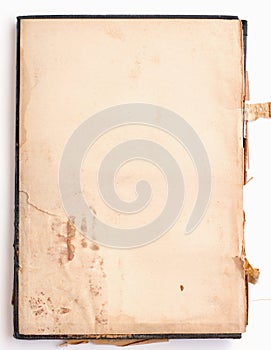 Old book cover