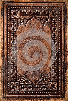 Old book cover