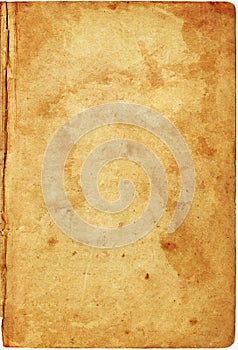 Old book cover