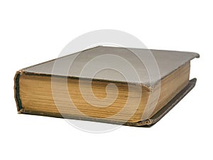 Old book isolated on a white background