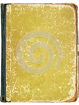 Old book`s blank cover