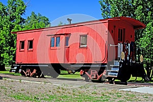 Old boxcar photo