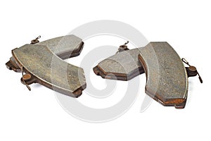 Old brake pads