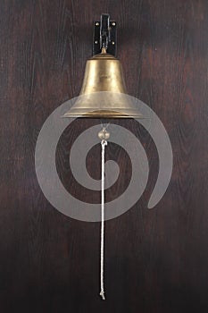 Old brass bell