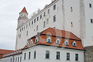 Starý Bratislavský hrad v hlavnom meste Slovenska
