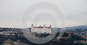 Old Bratislava Castle in the capital of Slovakia