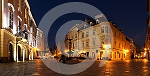 Old Bratislava at twilight photo
