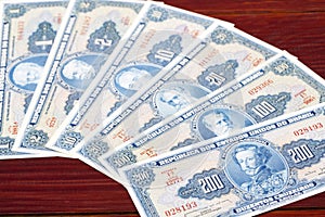 Old Brazilian money a business background