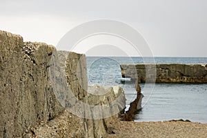 Old breakwater
