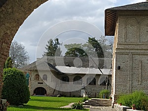 The old Brebu Monastery, founded by Matei Basarab in 1640