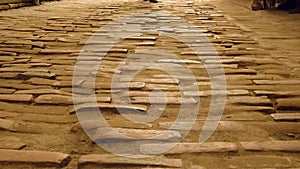 Old brick Bridged of the road - Nepal