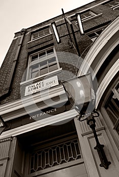 An old brick building