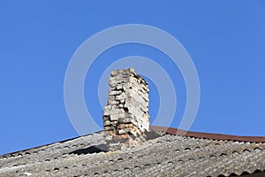 Old brick chimneys