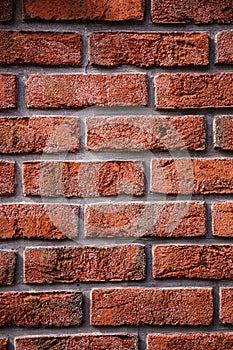 Old brick embossed wall background