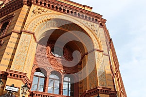 old brick hall (postfuhramt) in berlin - germany
