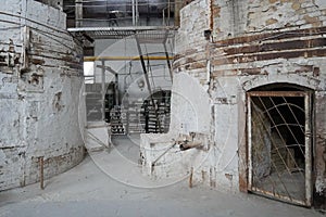 An old brick kiln for firing porcelain.