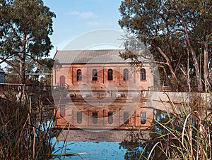 Old Brick Pump House, Psyche Bend, Australia.