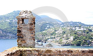 Old Brick and Stone in Ischia, Italy