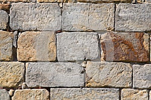 Old brick stone wall