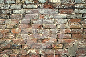 Old brick stone wall texture background, black