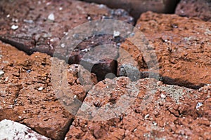 Old brick , texture macro