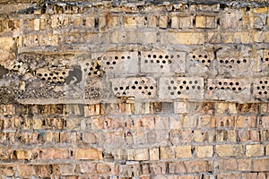 The old brick wall