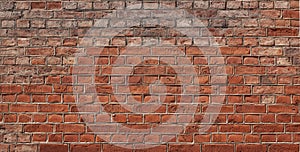 Old brick wall as texture