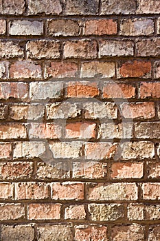 Old brick wall background