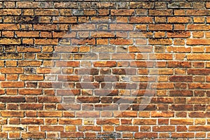 Old brick wall background