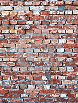 Old brick wall background