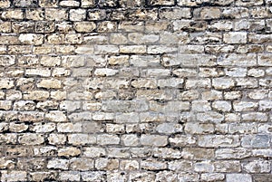 Old brick wall background photo