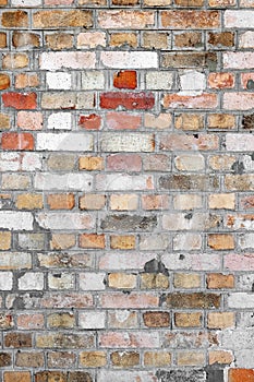 Old brick wall background