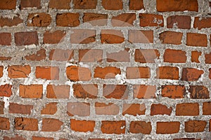 Old brick wall background