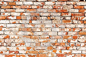 Old brick wall in background image.