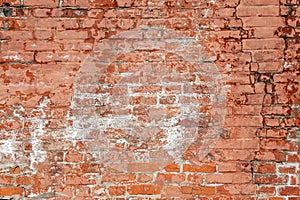 Old brick wall in background image.