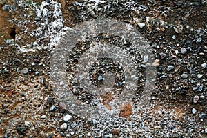 Old brick wall in a background image, good for web site or mobile devices photo