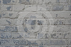 Old brick wall background, vintage texture of light brickwork