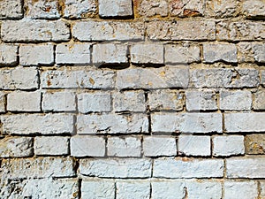 Old brick wall. Grunge background. Bric. Rustic style photo