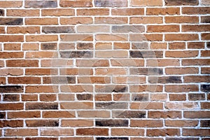 Old brick wall. Grunge brickwork background