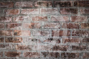 Old brick wall. Nice vintage textured background