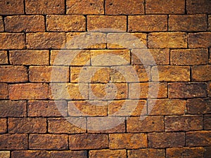 Old brick wall pattern background.