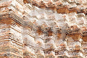 Old brick wall pattern background