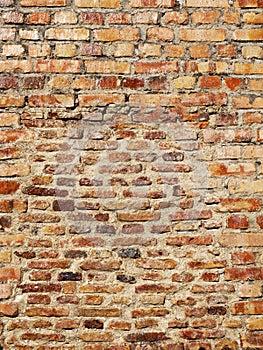 Old brick wall, Penang
