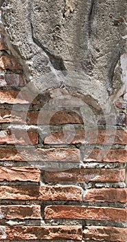 Old brick wall texture background